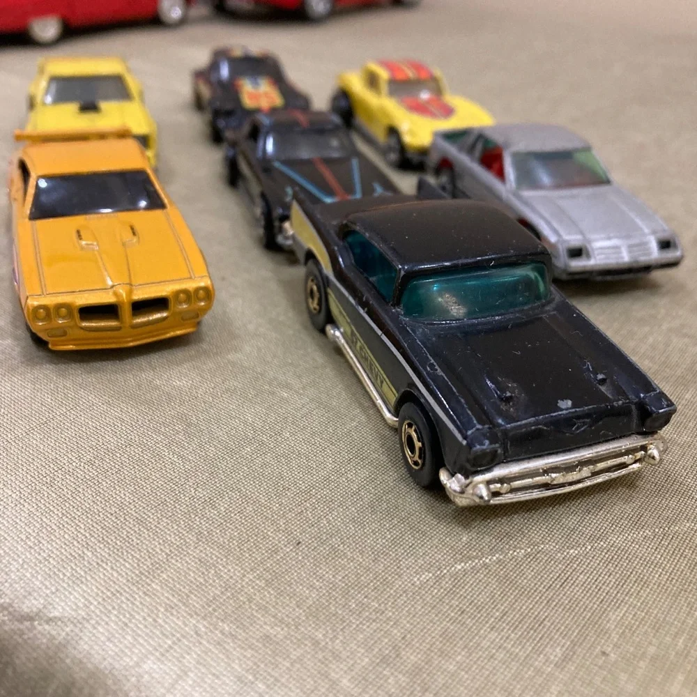 Variety of Die-Cast Toy Cars